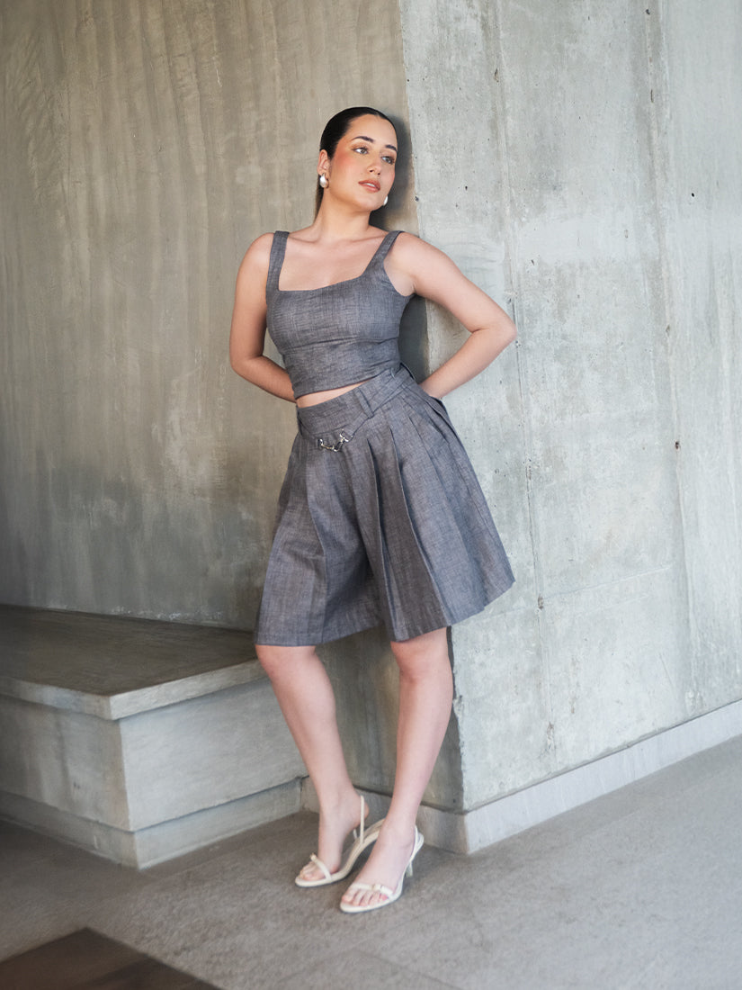 Lumiere Cropped Bustier