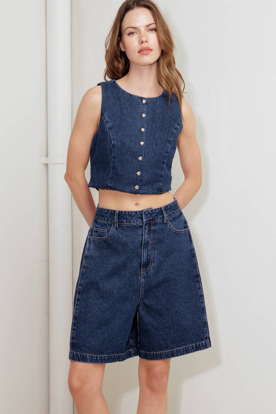 Aria Denim Short