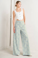 Lace Pant Light Blue