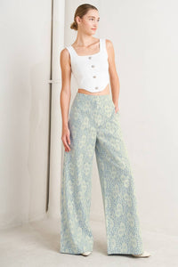 Lace Pant Light Blue