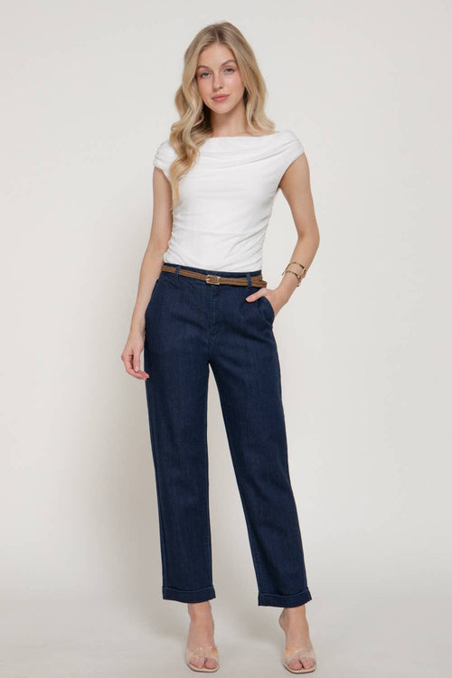 Megan Chino Pants Indigo