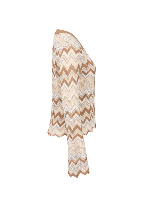 Serene Knit Cardigan Brown