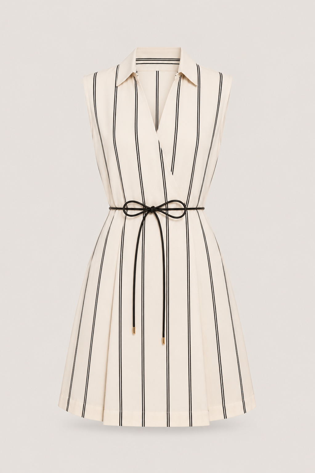 Vestido de lino Hailey color natural