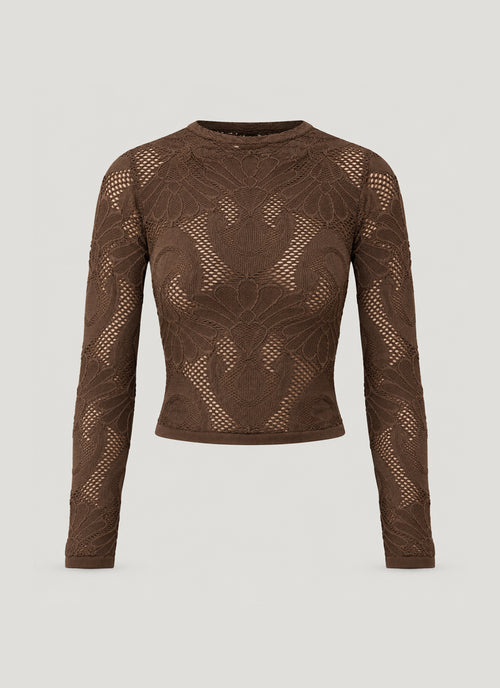 Elara Top Dark Brown