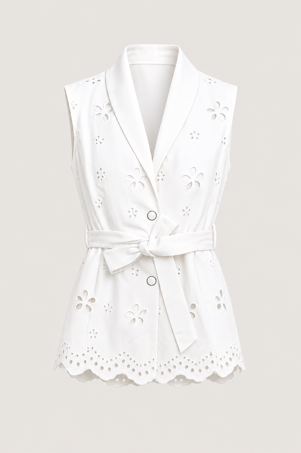 Bianca Vest Off White