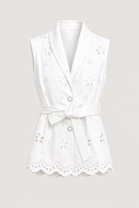 Bianca Vest Off White