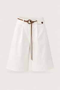 Ciara Bermuda Shorts Off White