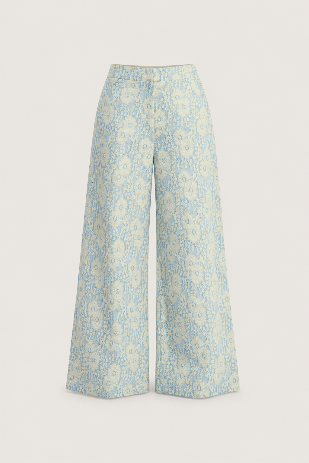 Celeste Lace Pant Light Blue