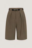 Riviera Belted Bermuda Short Olive