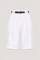 Riviera Belted Bermuda Short White