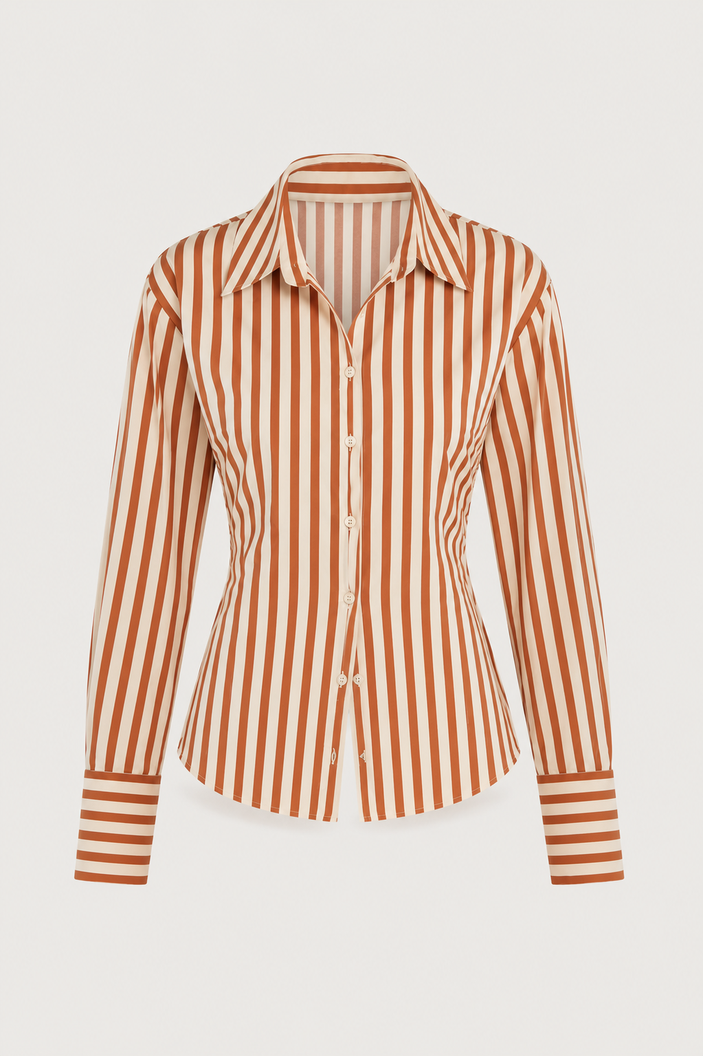 Aria Top Taupe Rust