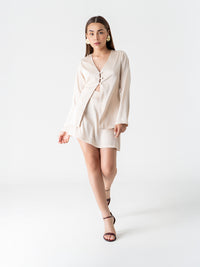 Eclat Silk Skirt