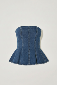 Vera Denim Top Indigo