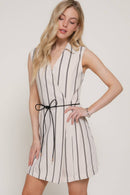 Hailey Linen Dress Natural