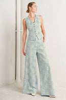 Lace Pant Light Blue