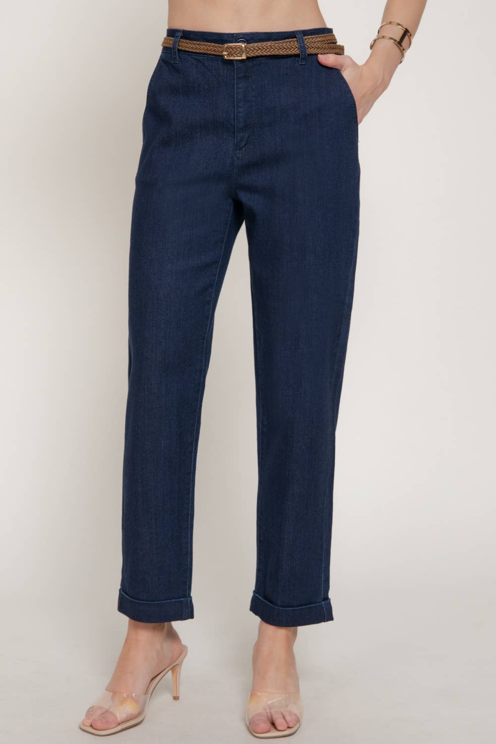 Megan Chino Pants Indigo